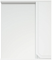 Corozo Зеркальный шкаф Сириус 65 белый